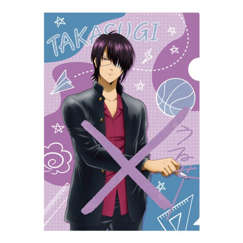 『銀魂』「3年Z組銀八先生」A4クリアファイル(落書きテーマ) / 高杉晋助