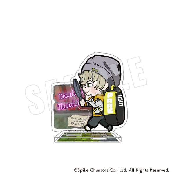 『超探偵事件簿 レインコード』きゃらまーち アクリルスタンド 04.デスヒコサンダーボルト