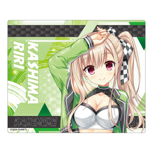 『かけぬけ★青春スパーキング!』描き下ろし マウスパッド 鹿島理々 RQver.