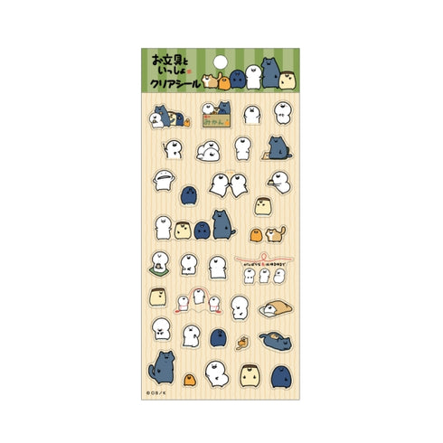 『お文具といっしょ』 クリアシール / (1)【202602再販】