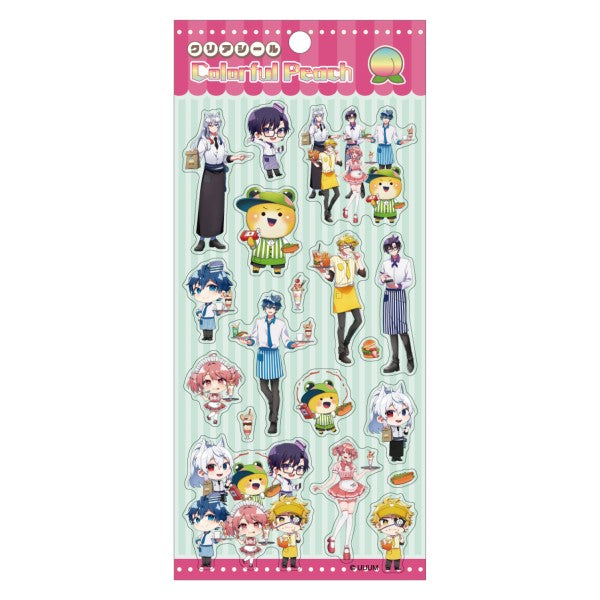 『カラフルピーチ』クリアシール ダイナー /(2)【202602再販】