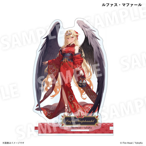 『野生のラスボスが現れた! 黒翼の覇王』アクリルスタンド ルファス・マファール