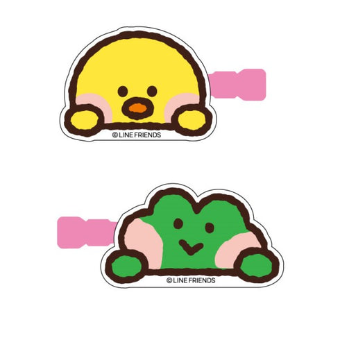 『LINE FRIENDS minini』アクリルヘアクリップ /(2)