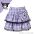 『サンリオキャラクターズ』QOOZA × マイメロディ&クロミ / Kuromi mini skirt