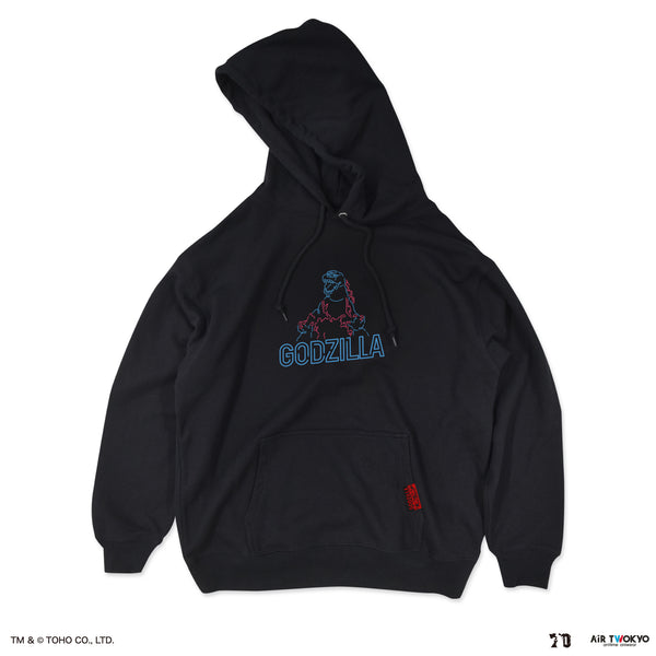 『ゴジラ』ゴジラ 70 周年記念 平成・VS シリーズ シーンイラストパーカー 2(ゴジラ香港上陸) S