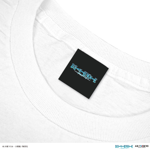 『DEATH NOTE』第1弾 シーンイラストTシャツ 6(メロ)ホワイト