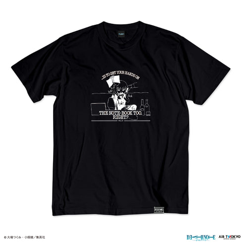 『DEATH NOTE』第1弾 シーンイラストTシャツ 6(メロ)ブラック