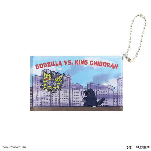 『ゴジラ』ゴジラ 70 周年記念『平成・VS シリーズ』リキッドキーホルダー 1(ゴジラ VS キングギドラ)
