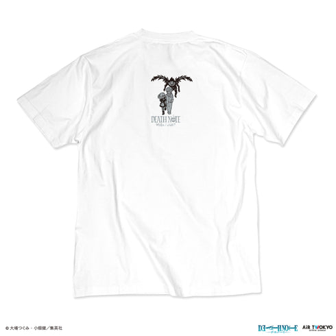 『DEATH NOTE』第1弾 シーンイラストTシャツ 7(夜神月&弥海砂&リューク)ホワイト