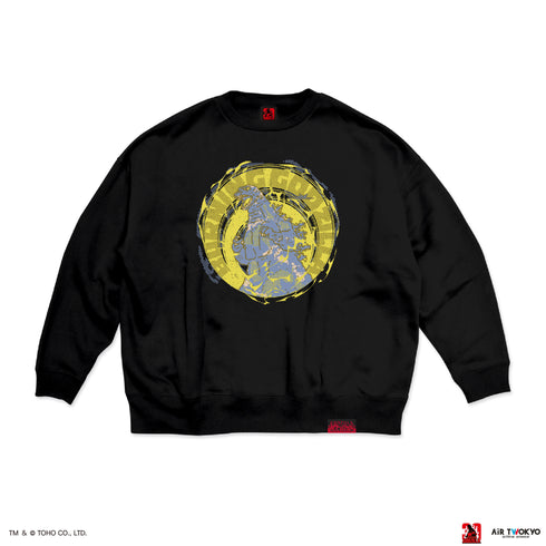 『ゴジラVデストロイア』30周年 シーンイラストスウェット 2(バーニングゴジラ)