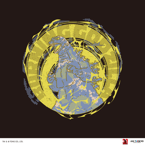 『ゴジラVデストロイア』30周年 シーンイラストスウェット 2(バーニングゴジラ)