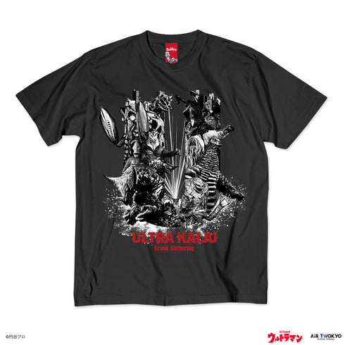 『ウルトラマンシリーズ』第1弾 ウルトラ怪獣コラージュTシャツ ブラック