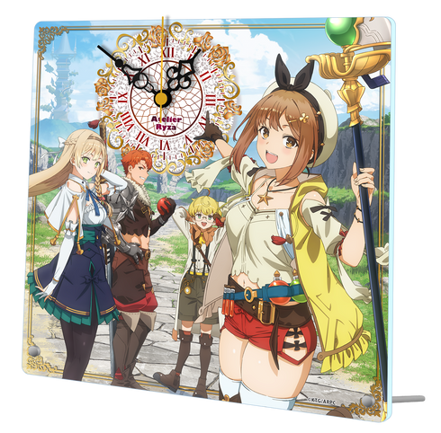 『ライザのアトリエ ~常闇の女王と秘密の隠れ家~』アクリル置時計