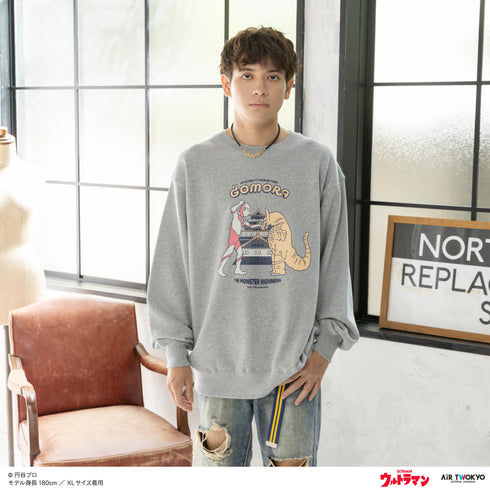 『ウルトラマンシリーズ』第1弾 アメコミイラストスウェット 1(ゴモラ)