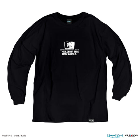 『DEATH NOTE』第1弾 シーンイラストロングスリーブTシャツ 1(夜神月)ブラック