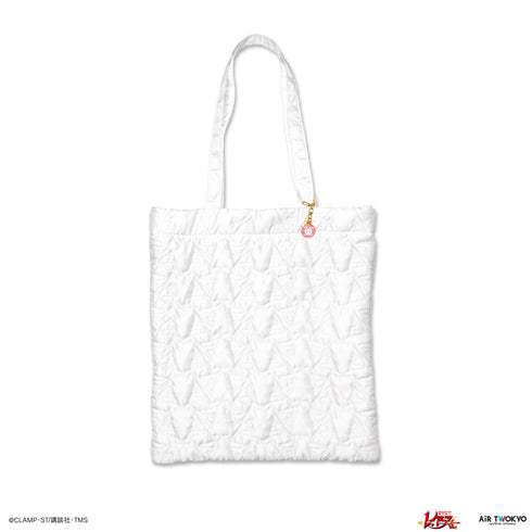 Magic Knight Rayearth First Edition: Mokona-Motif Quilted Bag