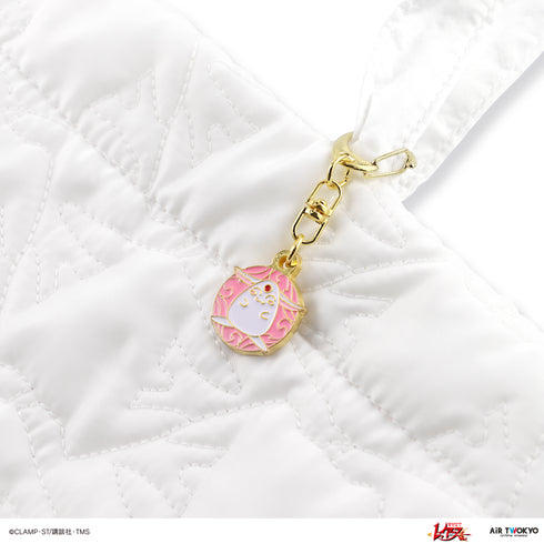 Magic Knight Rayearth First Edition: Mokona-Motif Quilted Bag