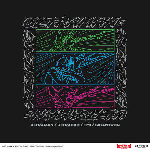 『ウルトラマン ULTRAMAN: RIING』第1弾 アメコミイラストスウェット 2(親子のスペシウム光線)