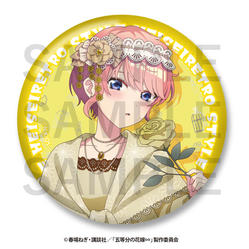 『五等分の花嫁∽』-平成レトロStyle- トレーディングメタリック缶バッジ BOX