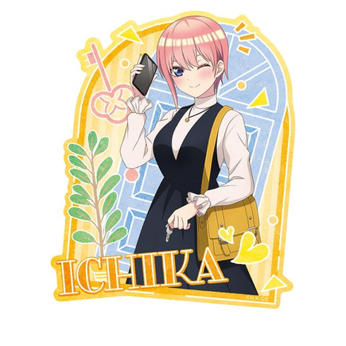 『五等分の花嫁∽』トラベルステッカー / (1)中野一花 (ただいま)