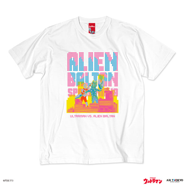 『ウルトラマンシリーズ』第1弾 アメコミイラストTシャツ 1(バルタン星人)ホワイト