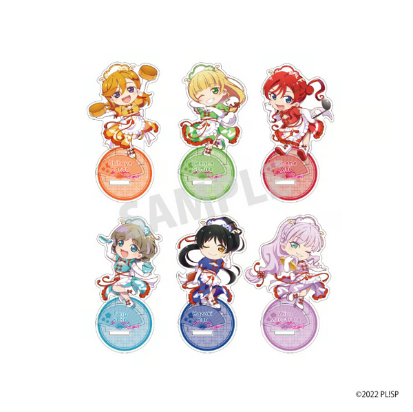 『ラブライブ!スーパースター!!』「結女祭3」デフォルメスタンドA(6種セット)