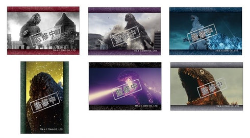 『ゴジラ』トレーディングスクエア缶バッジ BOX