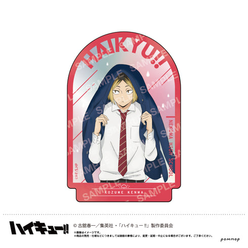 『ハイキュー!!』ダイカットステッカー-お天気版権 第二弾-(D 孤爪研磨)