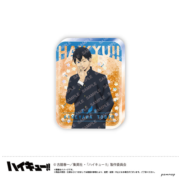 『ハイキュー!!』オイルインアクリル-お天気版権 第二弾-(B 影山飛雄)