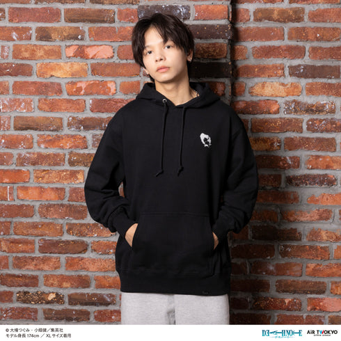 『DEATH NOTE』第1弾 シーンイラストパーカー 2(リューク)ブラック