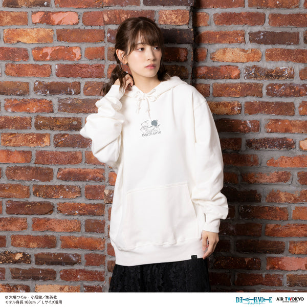 『DEATH NOTE』第1弾 シーンイラストパーカー 3(夜神月&L)ホワイト