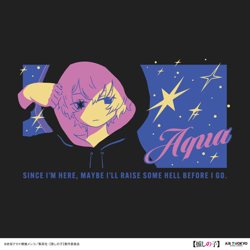 『【推しの子】』第1弾 レトロポップTシャツ 2(アクア)