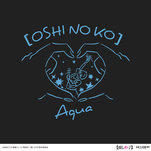 『【推しの子】』第1弾 レトロポップTシャツ 2(アクア)