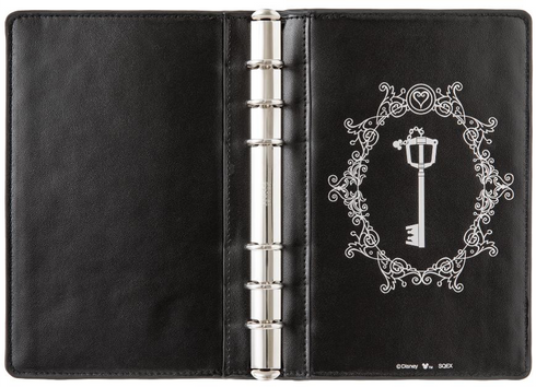 『キングダムハーツ』ステーショナリー PUシステム手帳カバー ブラック