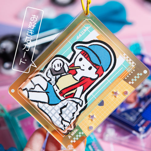 『推し活グッズ【ときメーク】』カセットテープフレーム_ブラック