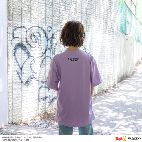 『らんま1/2』TVアニメ第2弾 ポップイラストTシャツ 3(らんま & シャンプー)