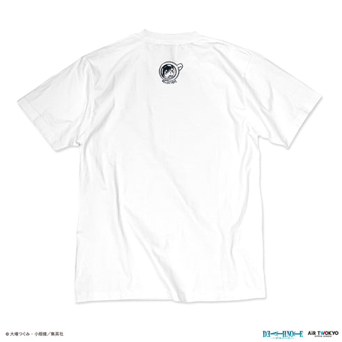 『DEATH NOTE』第1弾 シーンイラストTシャツ 2(L)ホワイト