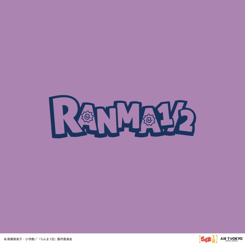 『らんま1/2』TVアニメ第2弾 ポップイラストTシャツ 3(らんま & シャンプー)