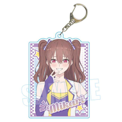 『2.5次元の誘惑』ちょいデカアクリルキーホルダー /橘 美花莉 チアガールver.