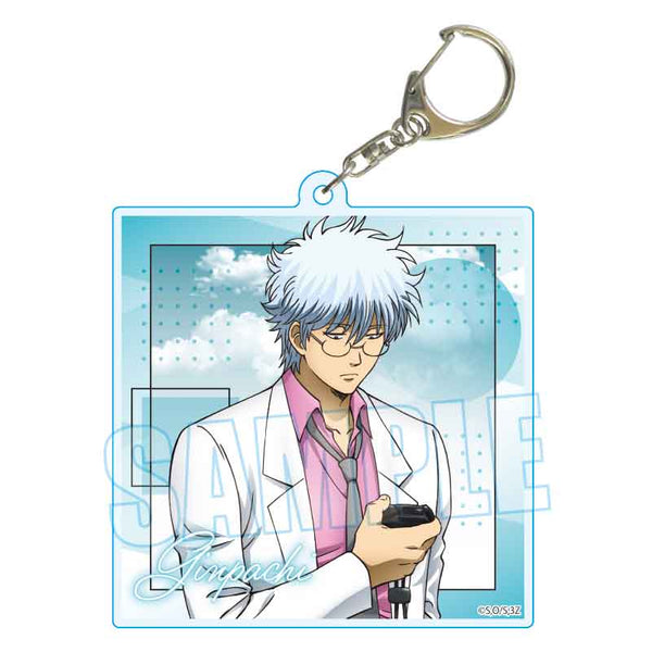 『3年Z組銀八先生』ちょいデカアクリルキーホルダー /坂田 銀八(マラソン大会)