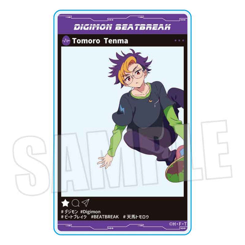 『DIGIMON BEATBREAK』アクリルカード /天馬 トモロウ Skater ver.