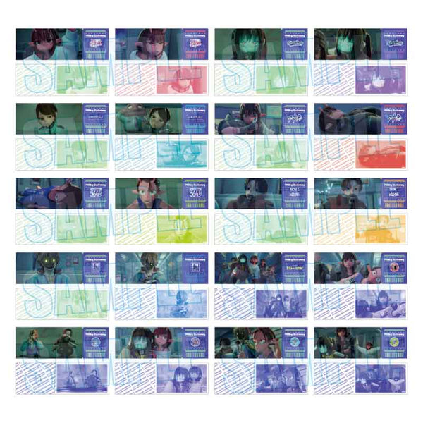 『銀河特急 ミルキー☆サブウェイ』トレーディング列車チケット風カード【BOX】