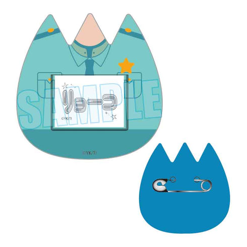 Galaxy Express Milky☆Subway Kindergarten Badge / Ryoko