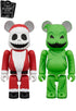 『ナイトメアー・ビフォア・クリスマス』BE@RBRICK SANTA JACK & OOGIE BOOGIE 2PCS SET
