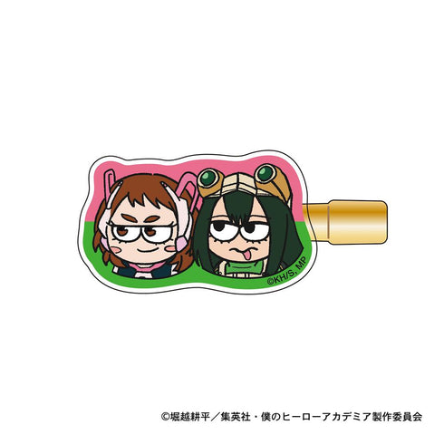 『僕のヒーローアカデミア』ジロリ ヘアクリップ 麗日お茶子&蛙吹梅雨