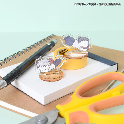 『呪術廻戦』TDミニアクリルスタンド-おやすみします 懐玉・玉折 スーツ/めんそーれ/バスケ-【BOX】