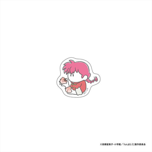 『らんま1/2』いただきますダイカットステッカー 早乙女らんま