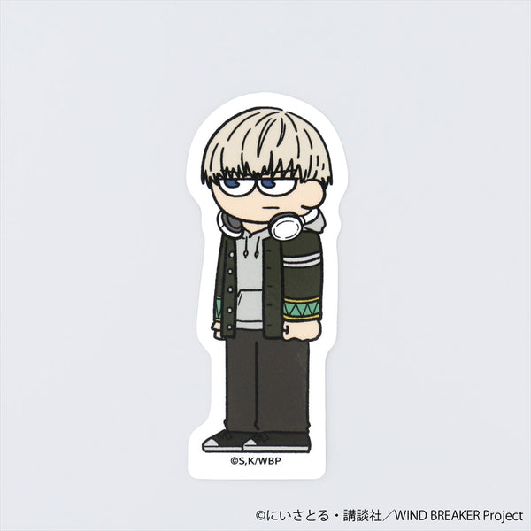 『WIND BREAKER』ジロリ ダイカットステッカー 梶蓮