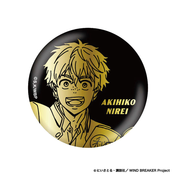 『WIND BREAKER』 Foil-Stamped Can Badge: Akihiko Nirei