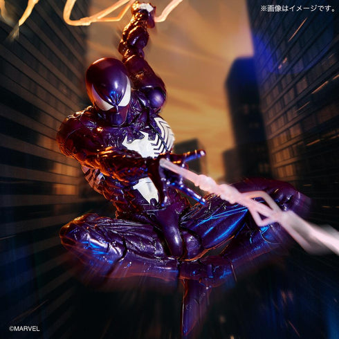 『スパイダーマンシリーズ』リボルテック アメイジング・ヤマグチ シンビオート・スパイダーマン(パープルVer.)